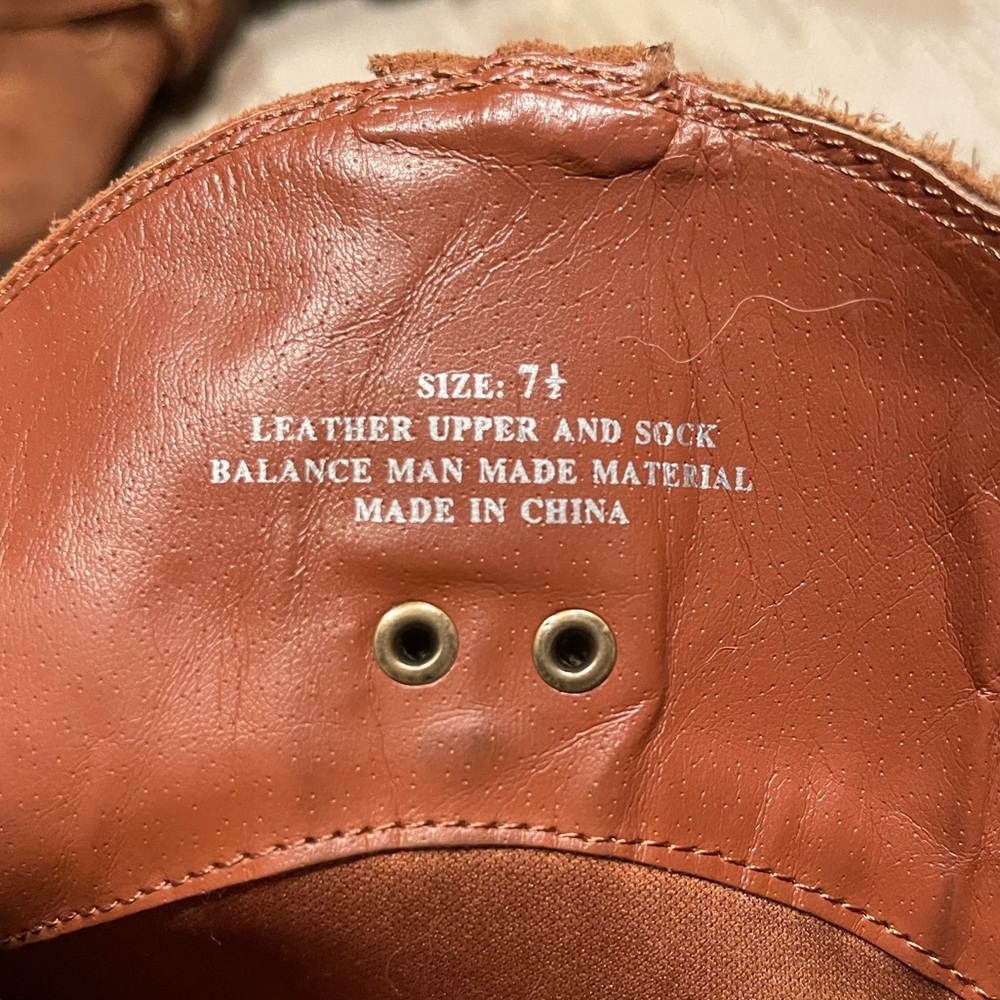 Restricted Suede Stetson Riding Boots - Picture 3 of 4